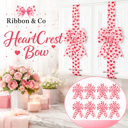 Ribbon & Co – Valentine Crest Bow